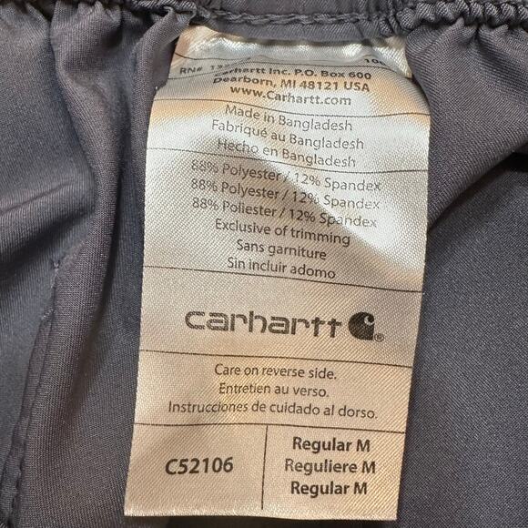 Carhartt Force Liberty Straight Leg Pant sz M Gray Pants - Picture 10 of 11